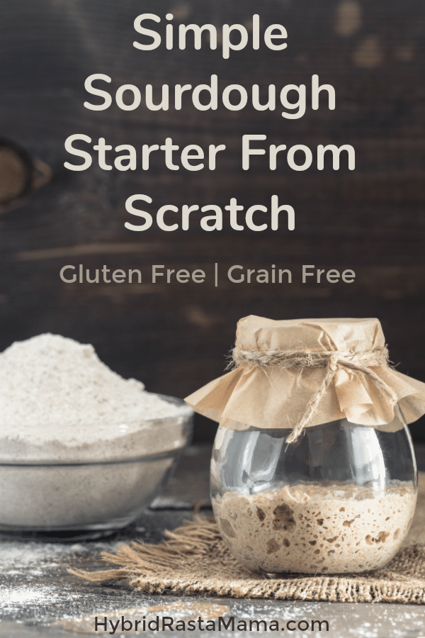 Gluten Free, Grain Free Sourdough Starter Hybrid Rasta Mama