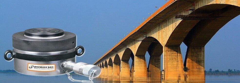 High Pressure Hydraulic Jacks, Ultra Low Height Plain Ram Pancake Jack