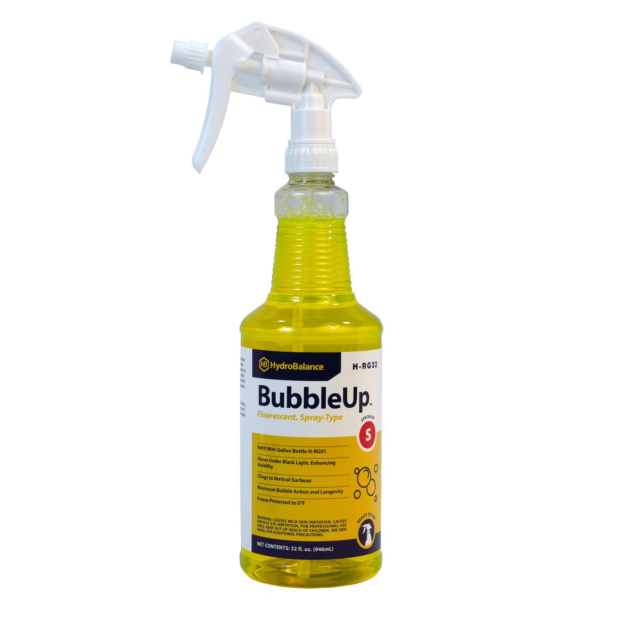 BUBBLE UP, FLUORESCENT, LOWTEMP SPRAYTYPE