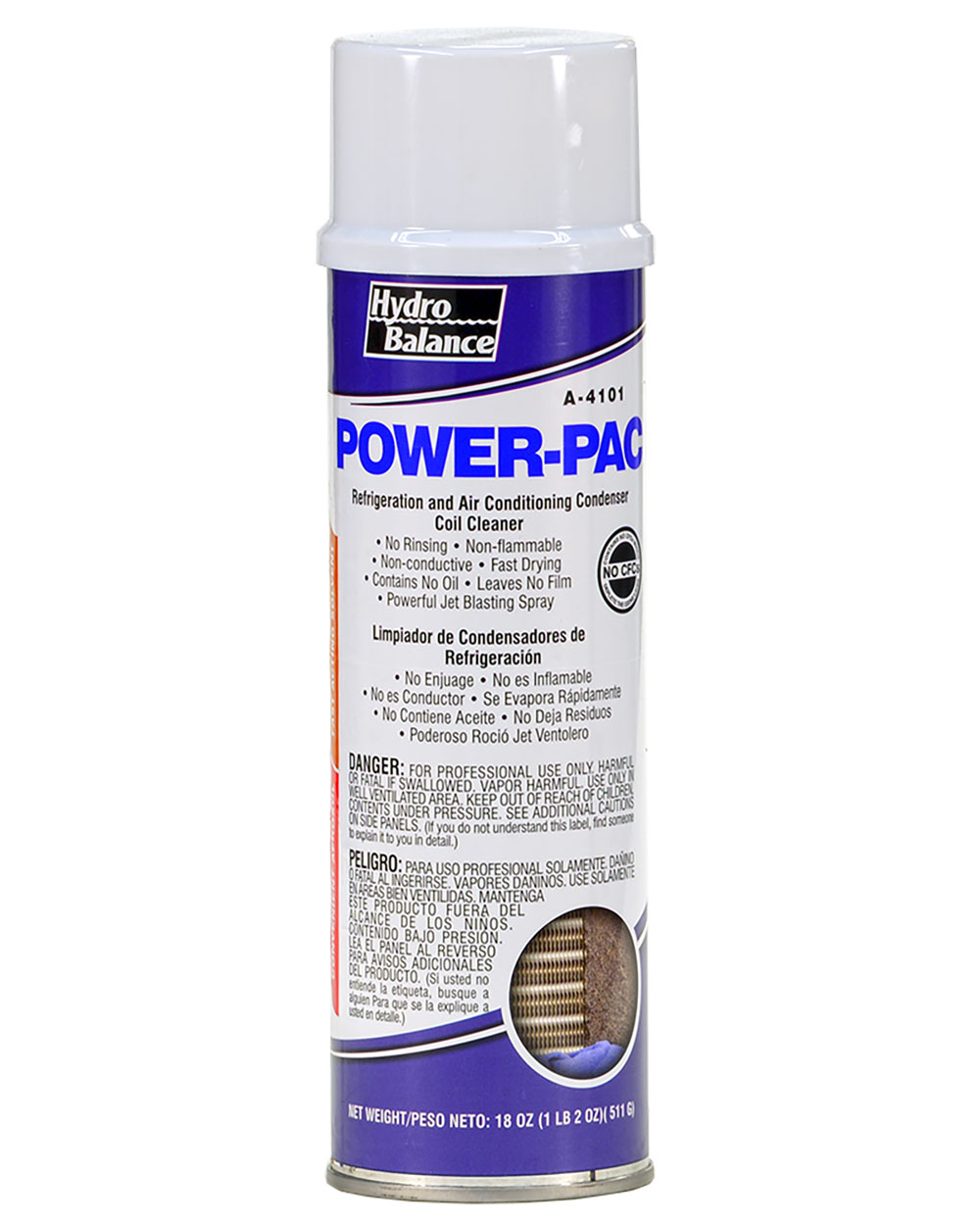 POWERPAC REFRIGERATION CONDENSER CLEANER (18 OZ)