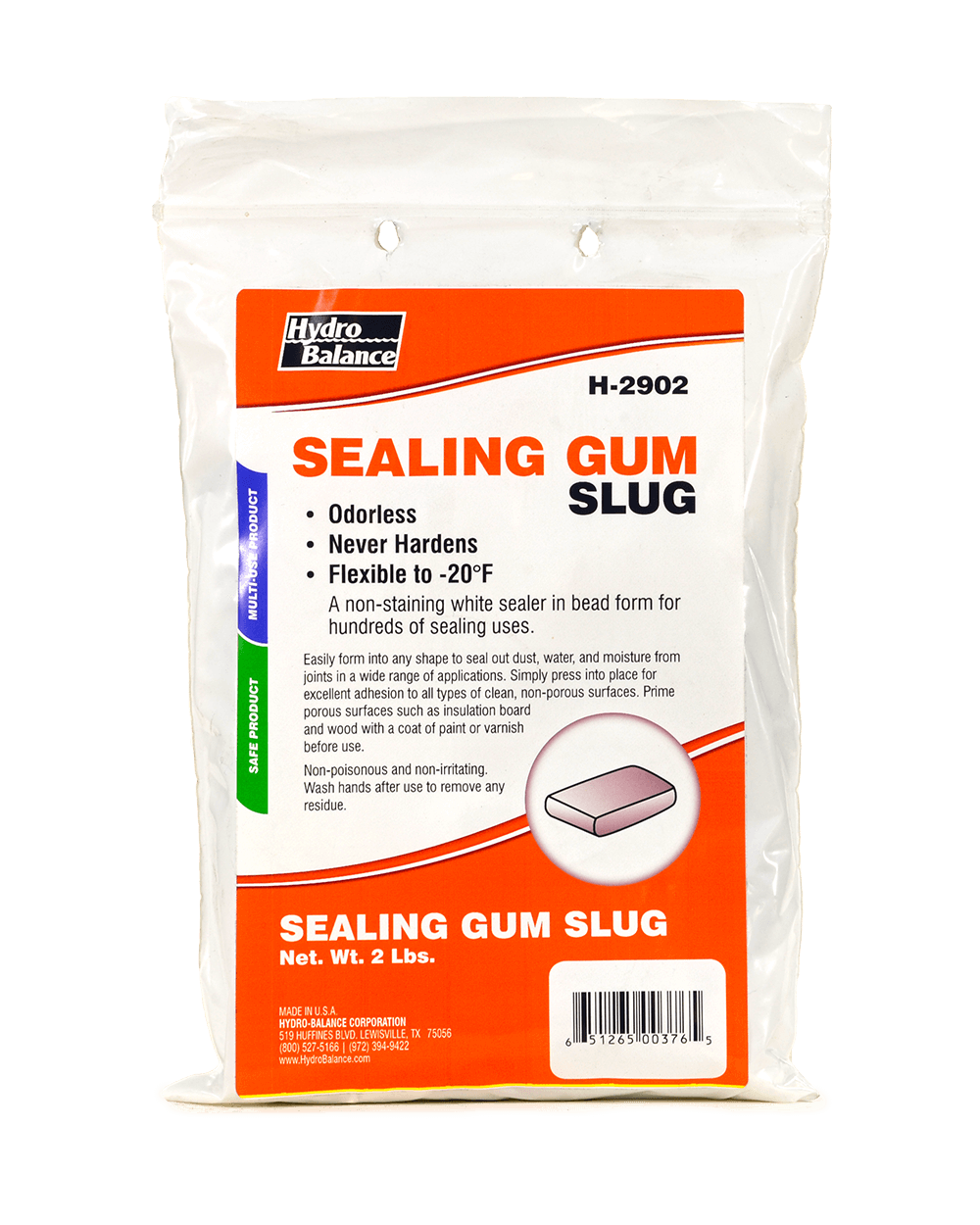 SEALING GUM SLUG