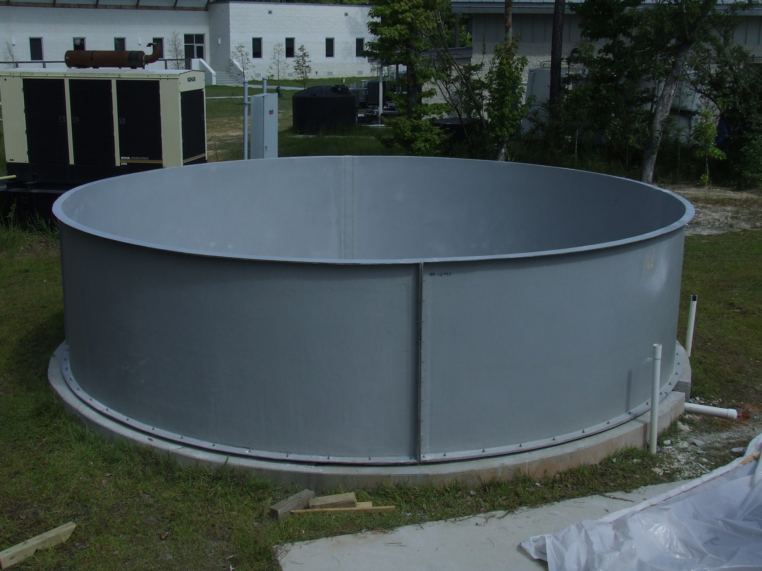 11,700 gal. Fiberglass Panel Tank Hydro Composites, LLC