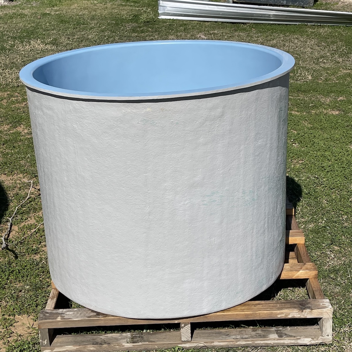 216 gal. Round Fiberglass Tank On Sale Now! Hydro Composites, LLC