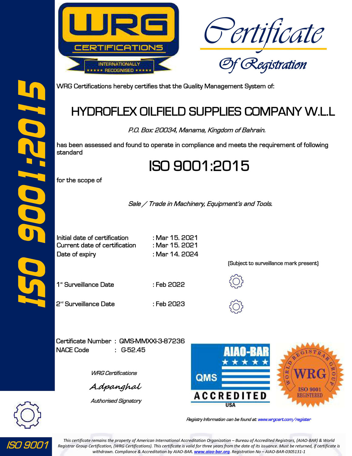 Hydroflex Oilfield Supplies Co. W.L.L