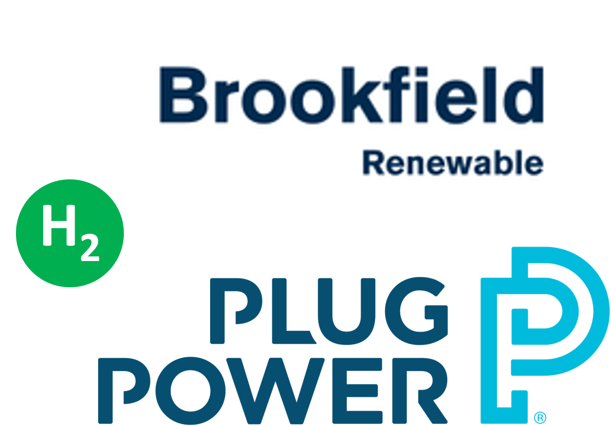 Plug Power and Brookfield Renewable Move Forward with Green Hydrogen