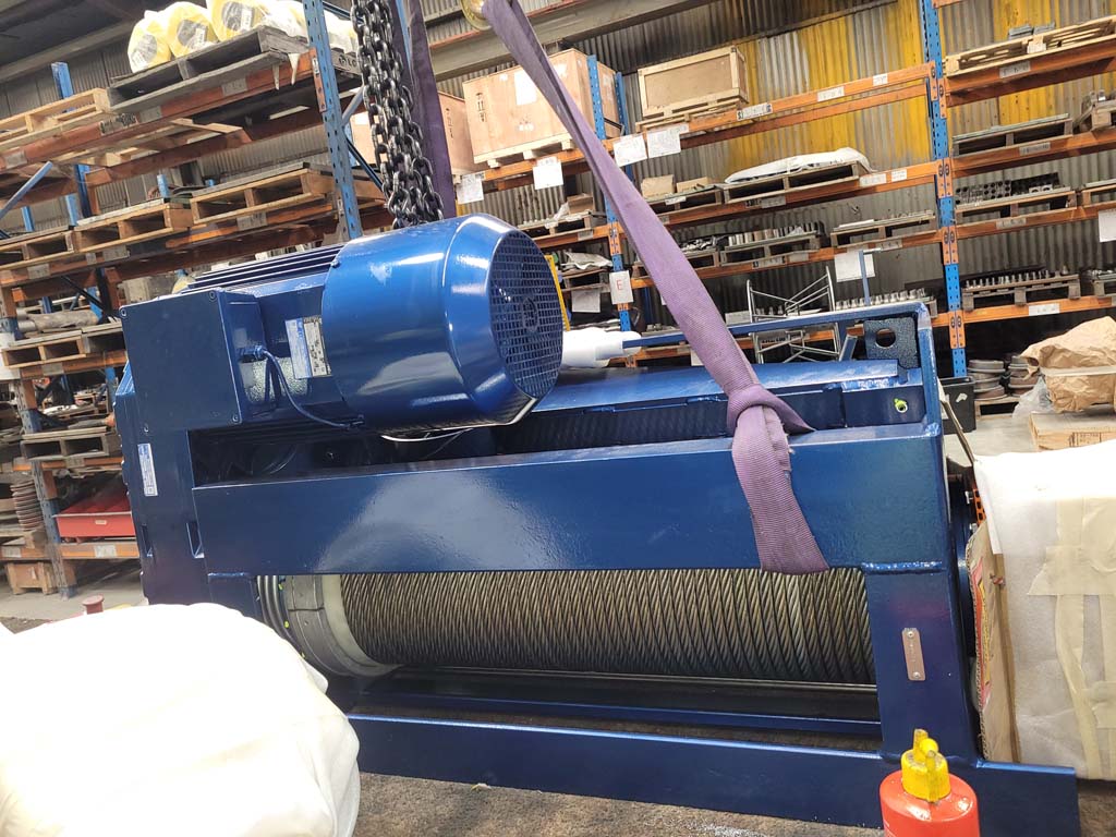 Hydromech Standard Hoist Foot Mounted MG Hydromech Hoist and Crane