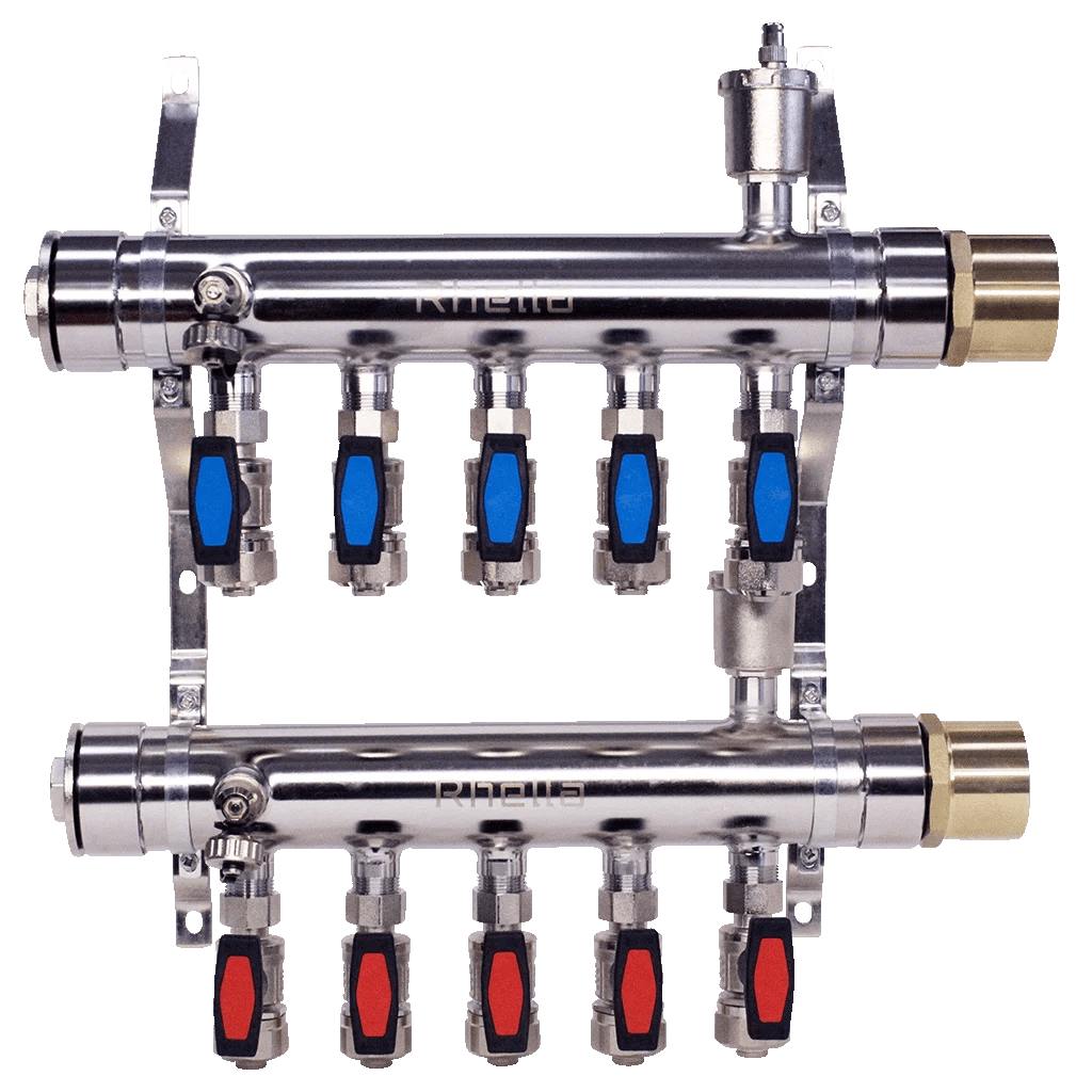Rhella 5 Branch Xtreme Flow Manifold The Hydronics Depot