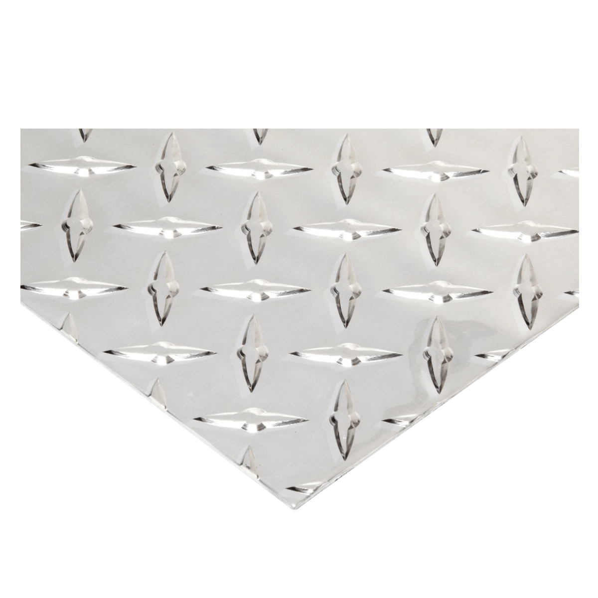 Aluminum Diamond Plate Highly Polished 3003H22 4ft X 8ft Sheet The