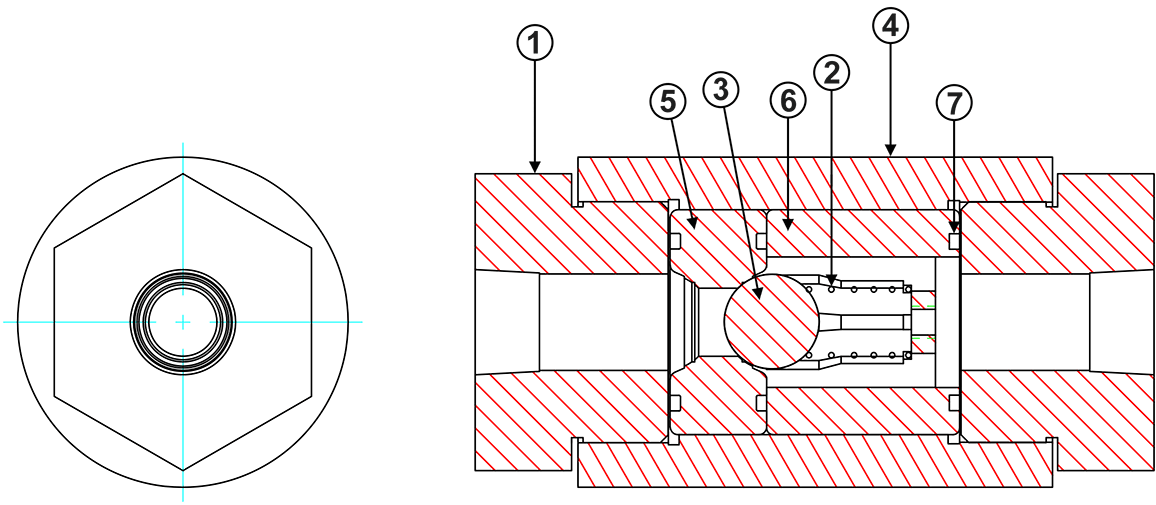 High Pressure Inline Check Valve for Pump Systems- Lafayette LA