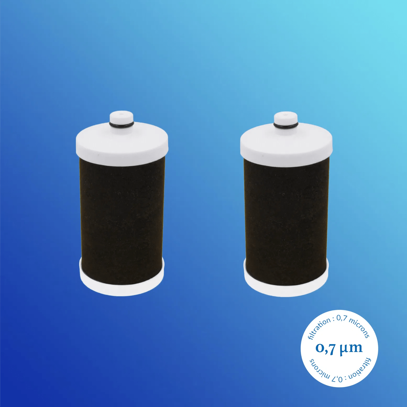 Pack 2 Cartouches Serenity 0,7 microns Hydropure