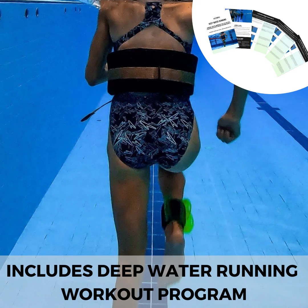 Deep Water Running Bundle w/ Training Program Hydrorevolution