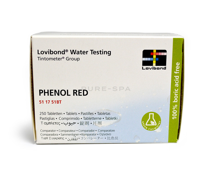 Test Kits Phenol Red Test Tablets 100 Hydrospares