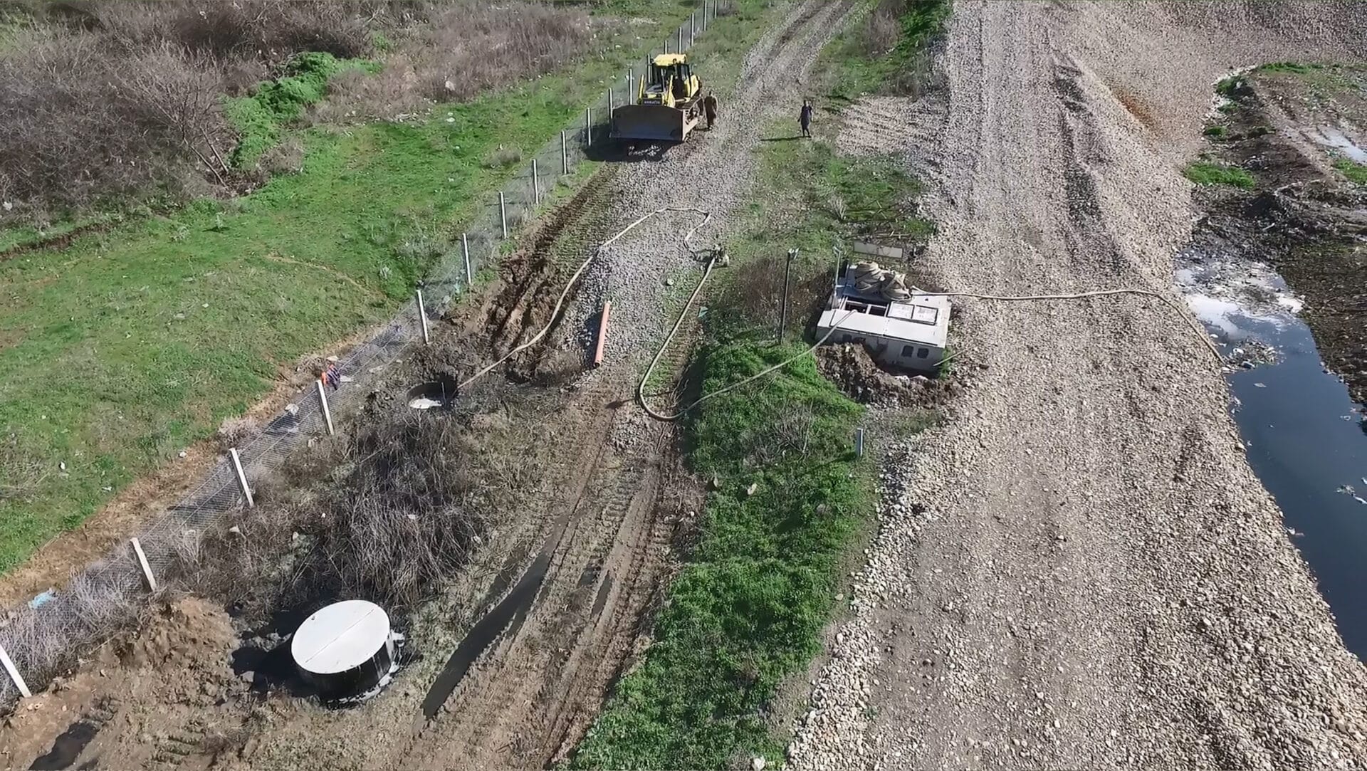 Design, closure, and reclamation of the landfill with suspended