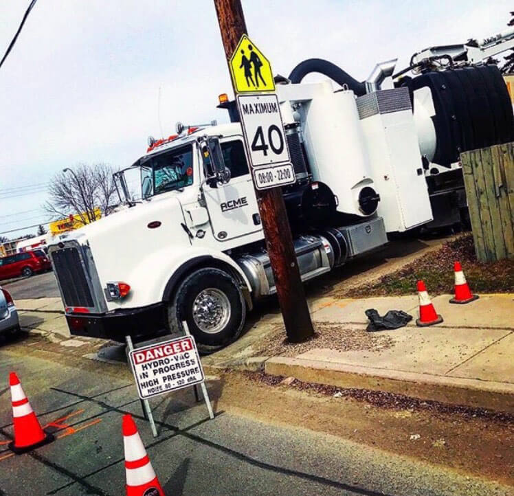 HydroX Hydrovac Services Regina Regina Hydrovac, HydroX, Excavation