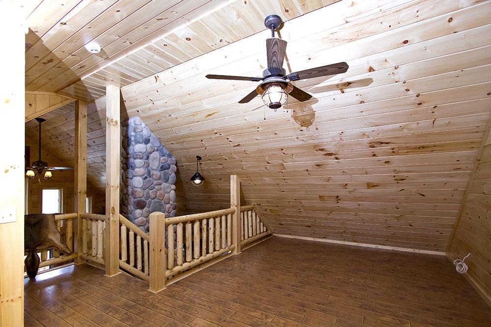 The Ascutney Log Cabin Shell Package