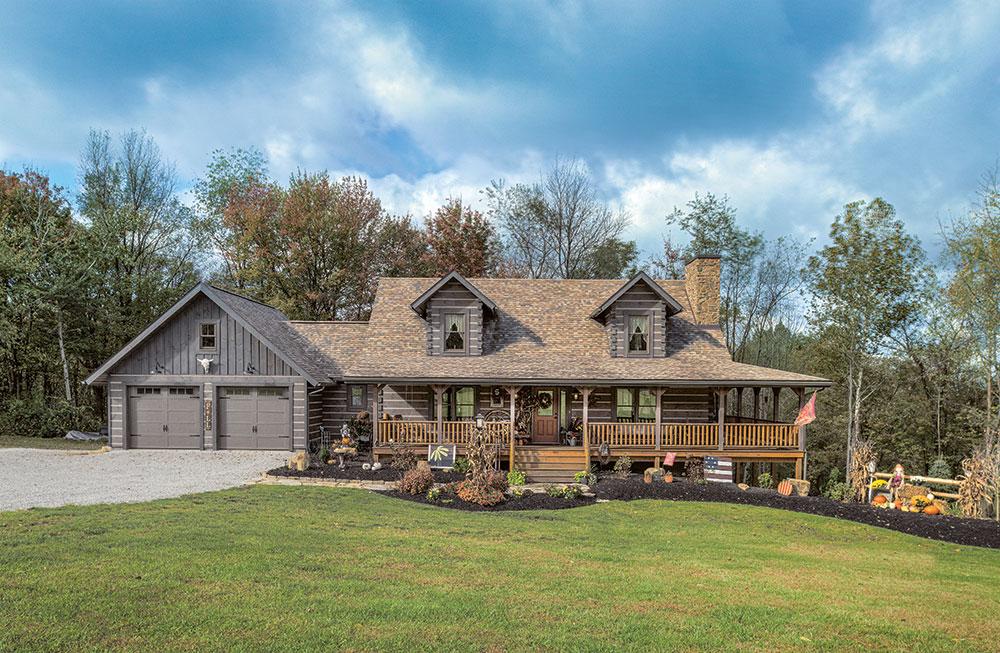 This Pennsylvania Log Home Has OldFashioned Charm