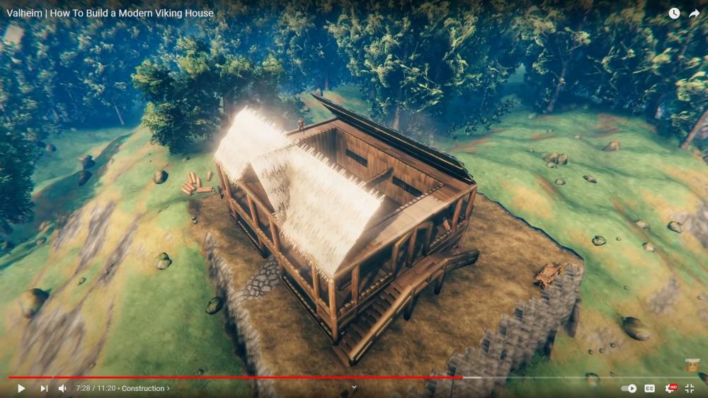 How To Build a Modern Viking House in Valheim