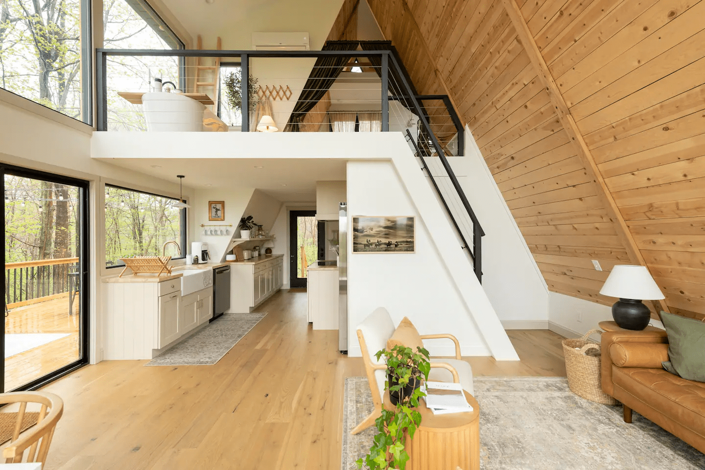 Aframe Cabin w/ Amazing Interior Space & Design