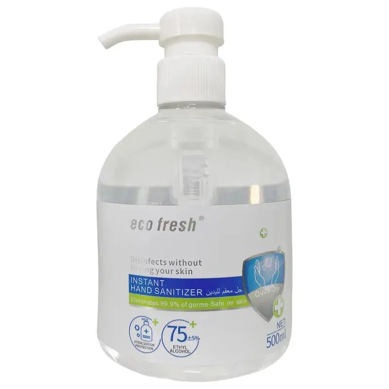 Hand Sanitizer 500ml Eco Fresh hand sanitizer UAE