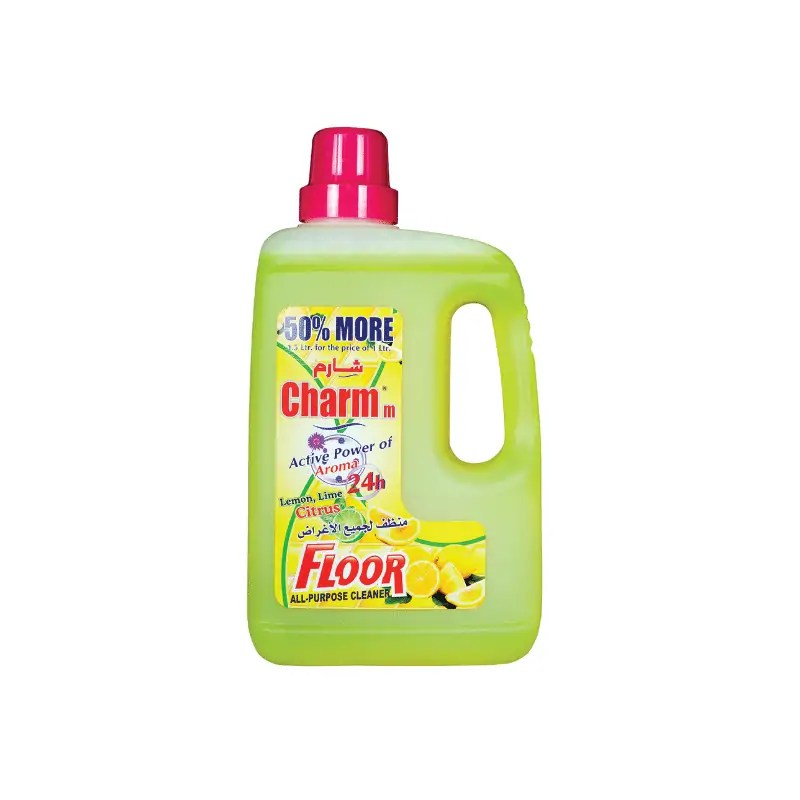 Charmm All Purpose Floor Cleaner Tropical Citrus 1.5L HygieneForAll