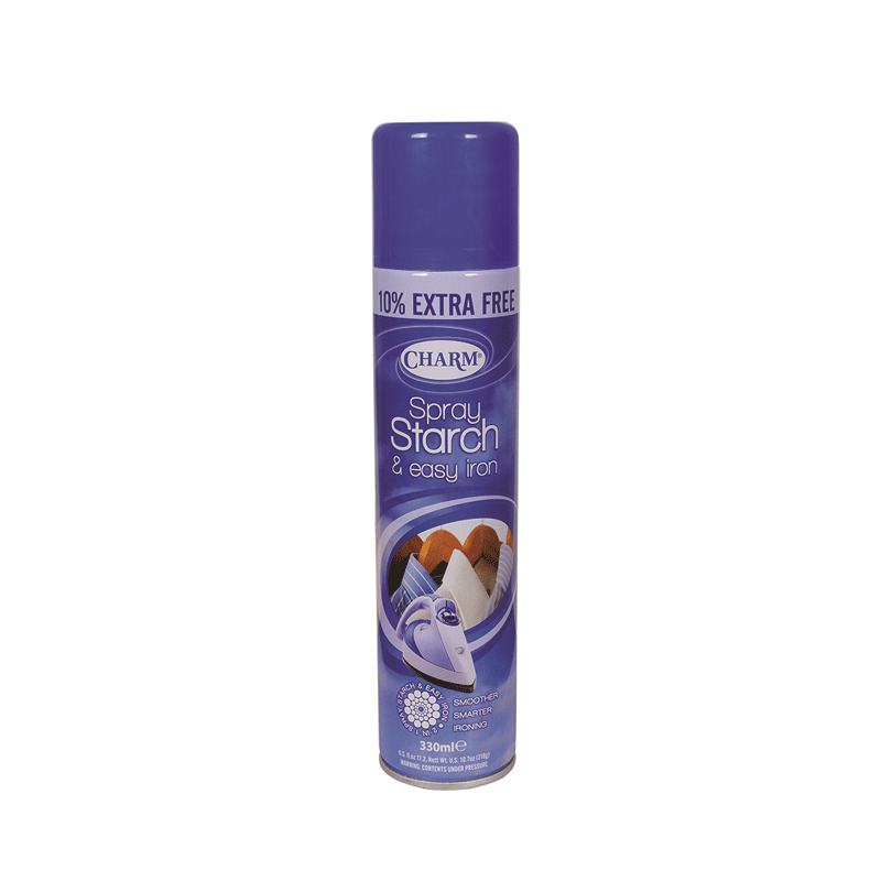 Charm Spray Starch 330ML HygieneForAll