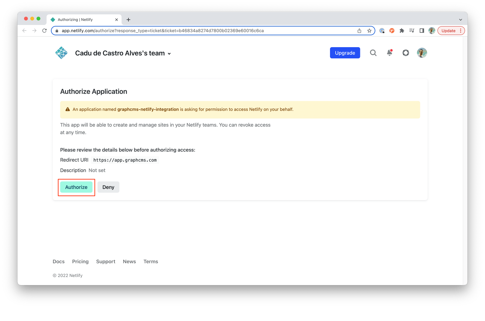 Hygraph and Netlify integration Hygraph