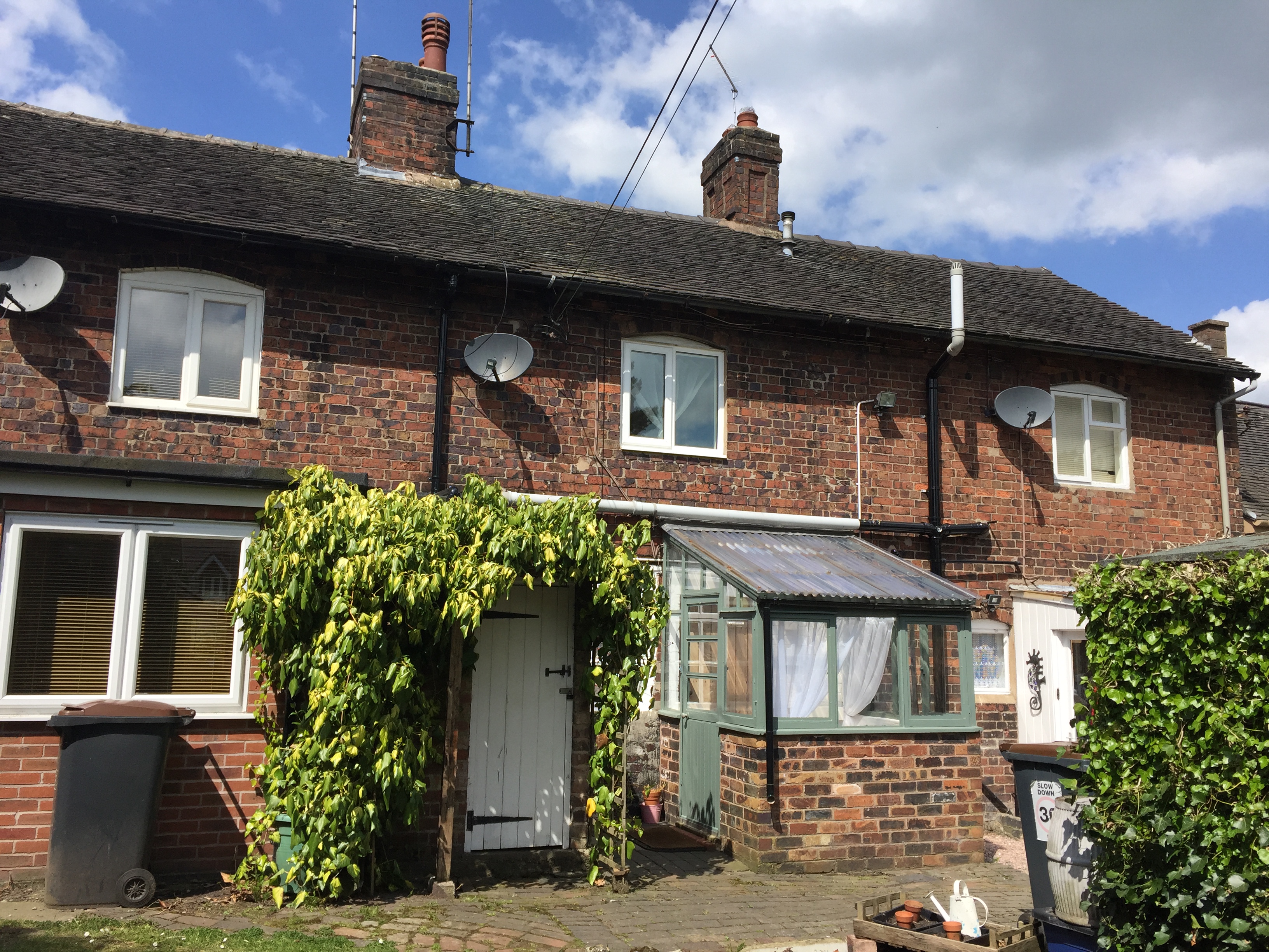 2, The Cottages, Baldwins Gate, Newcastle, Staffs., ST5 5DA. Hylton Hill