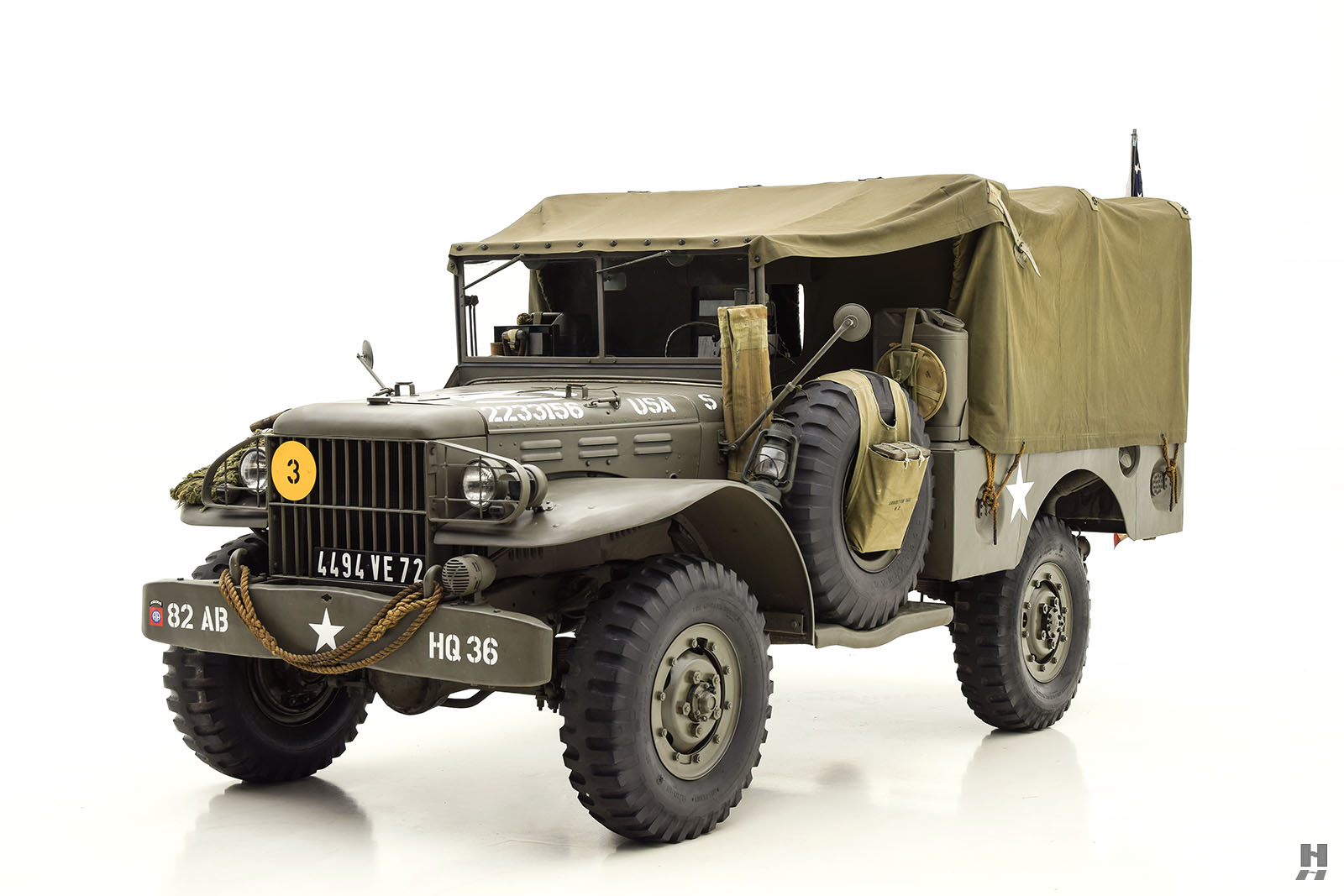 1943 Dodge WC51 And 1943 Harley WL For Sale Buy Classic Hyman LTD