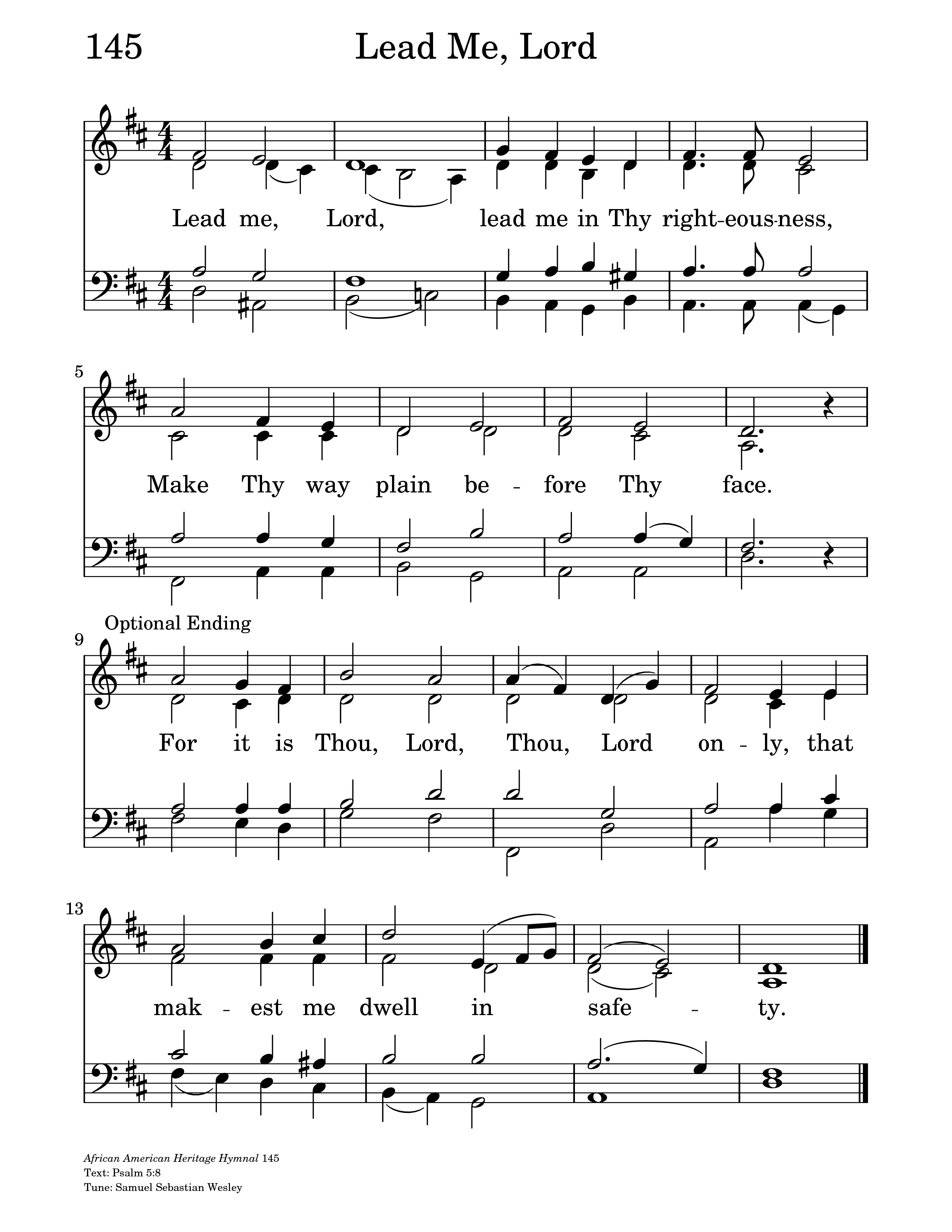 Lead Me, Lord | Hymnary.org