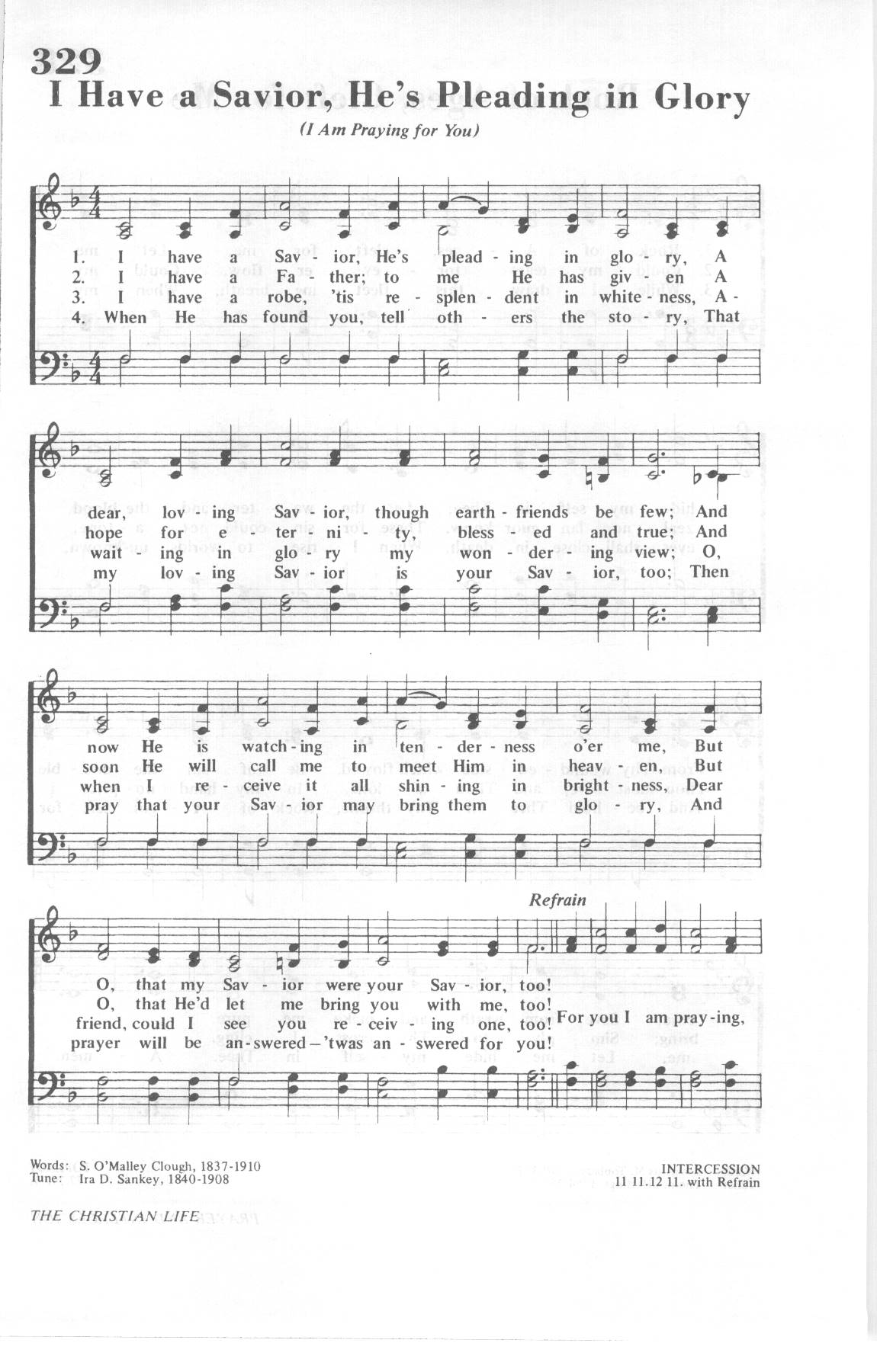 African Methodist Episcopal Church Hymnal page 339