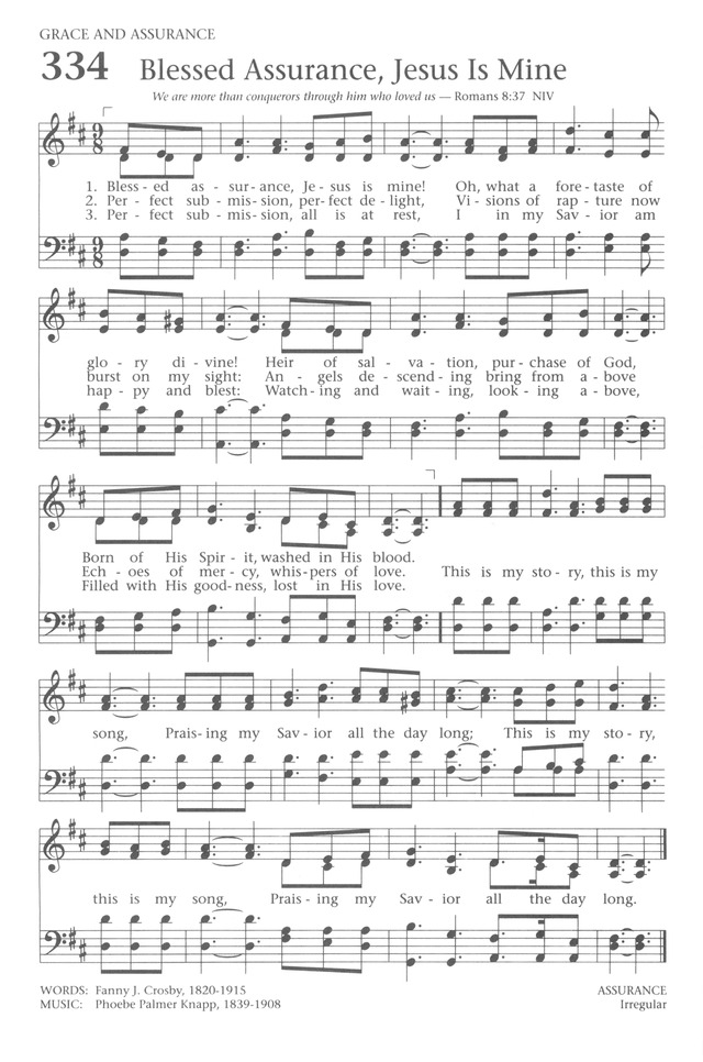 Baptist Hymnal 1991 page 298