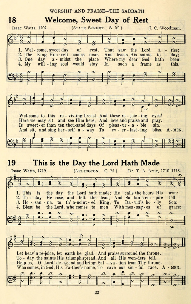 The Baptist Standard Hymnal with responsive readings a new book for