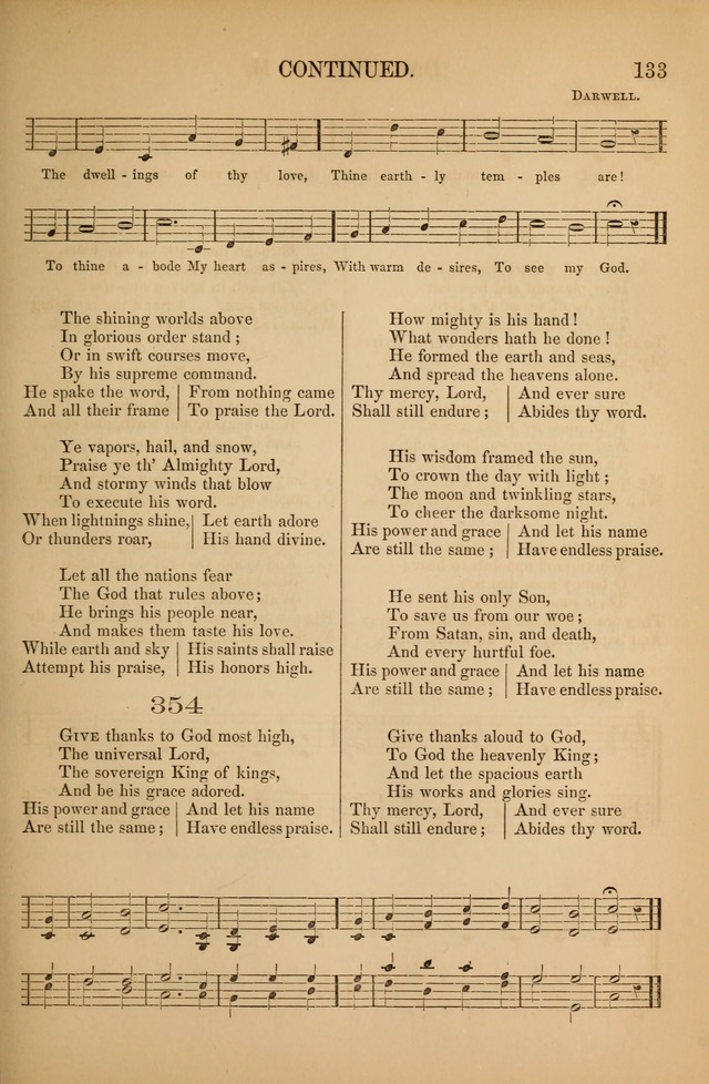 Church ChoralBook containing tunes and hymns for congregational singing, and adapted to choirs