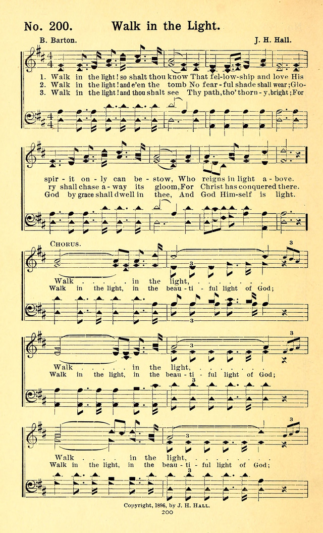 [Walk in the light! so shalt thou know] (Hall)