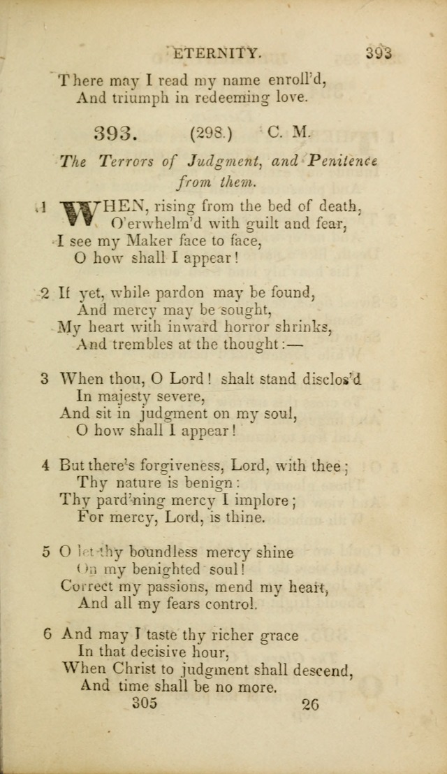 A Collection of Hymns and Prayers, for Public and Private Worship 393