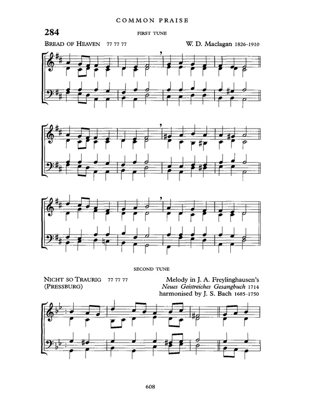 BREAD OF HEAVEN (Maclagan)