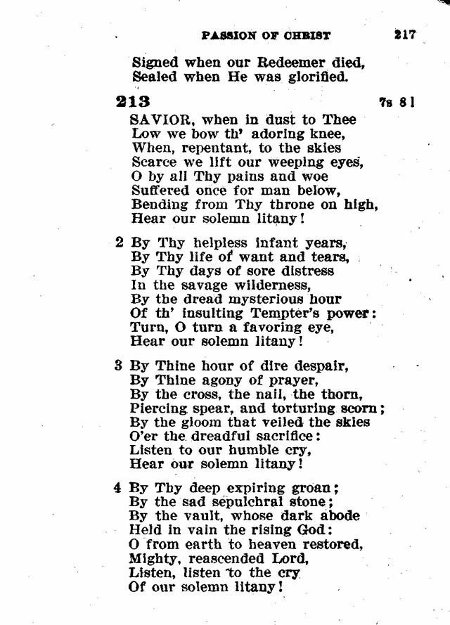 Evangelical Lutheran Hymnbook 213. Savior, when in dust to Thee
