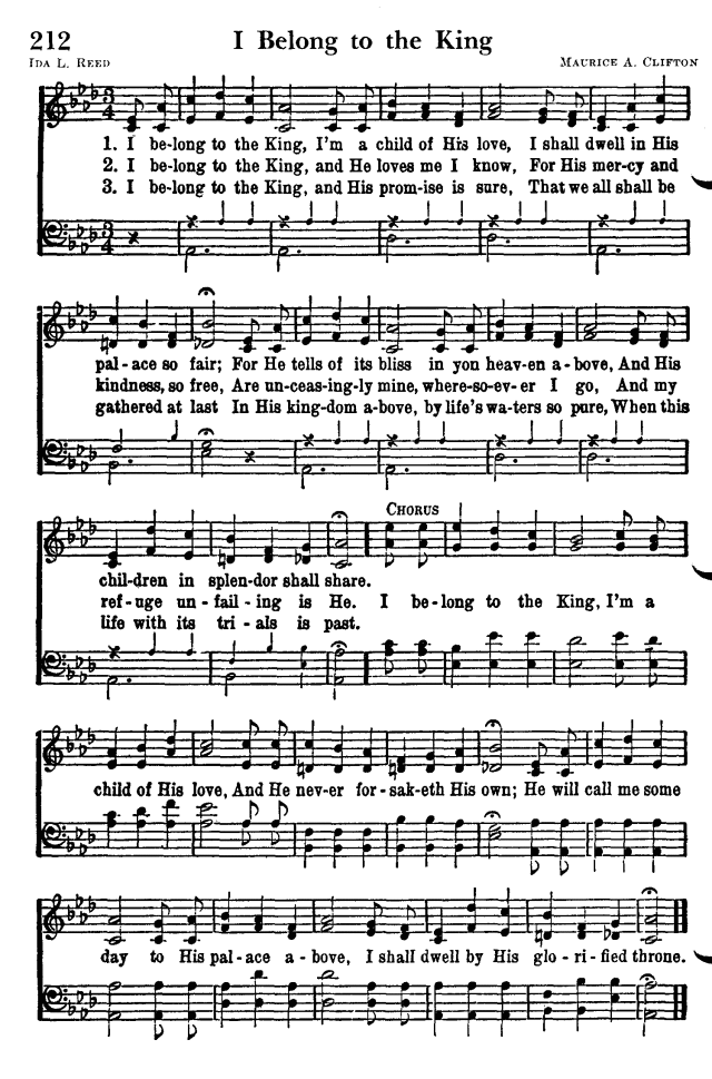 Favorite Hymns of Praise 213. I know not why God's wondrous grace