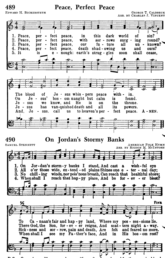 Favorite Hymns of Praise 491. Shall we gather at the river