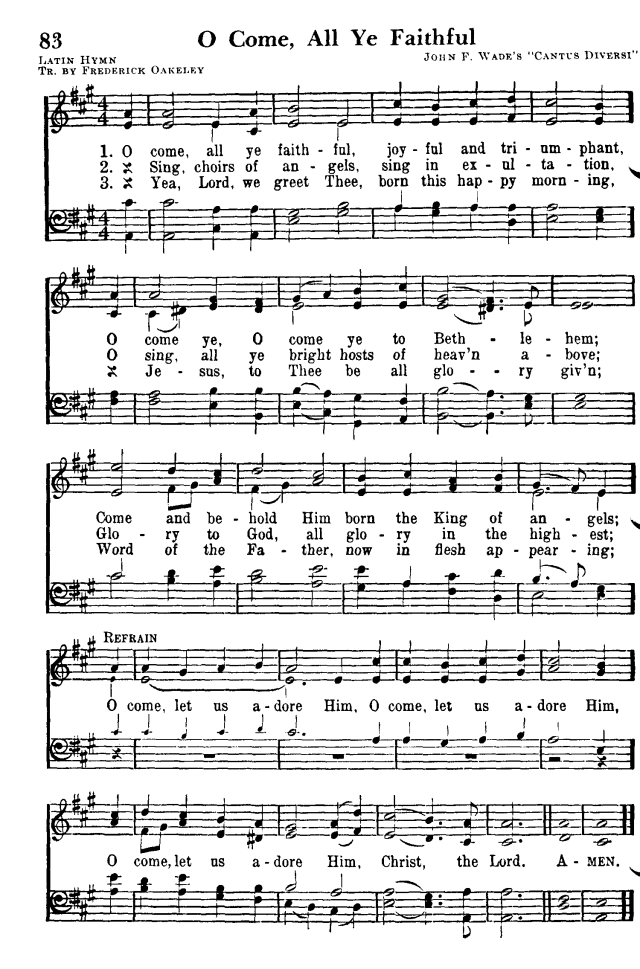 Favorite Hymns of Praise 84. It came upon the midnight clear