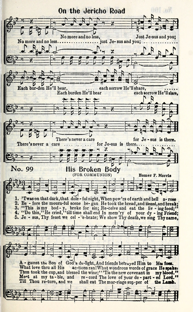 Fossett's Inspirational Melodies 98. As you travel along on the Jericho