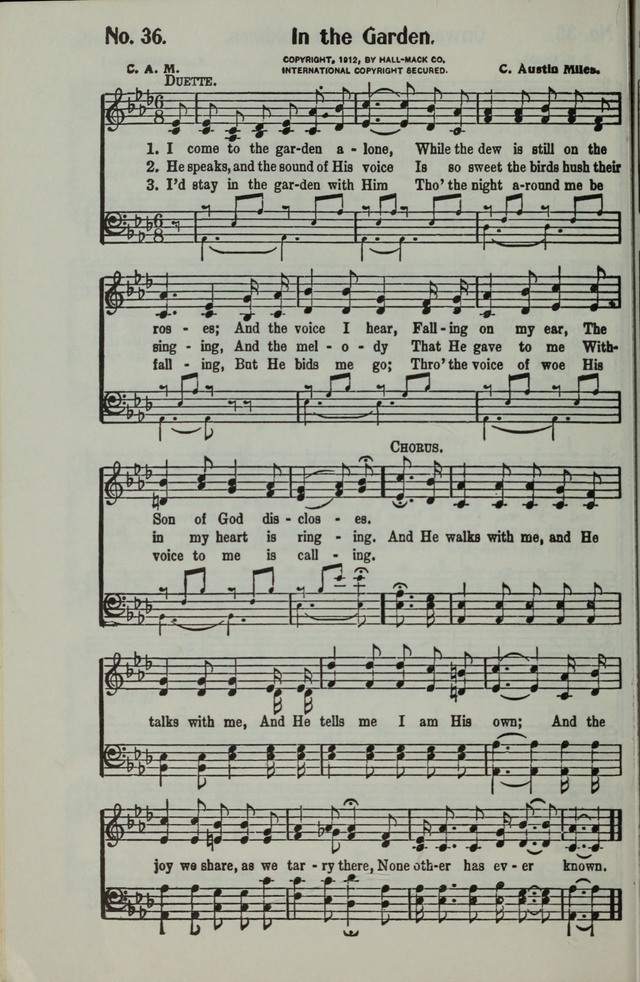 Gospel Pearls 36. I come to the garden alone