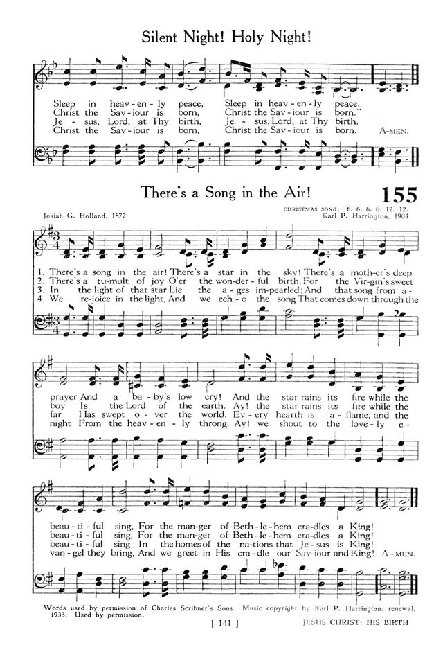 The Hymnbook 154. Silent night! holy night!