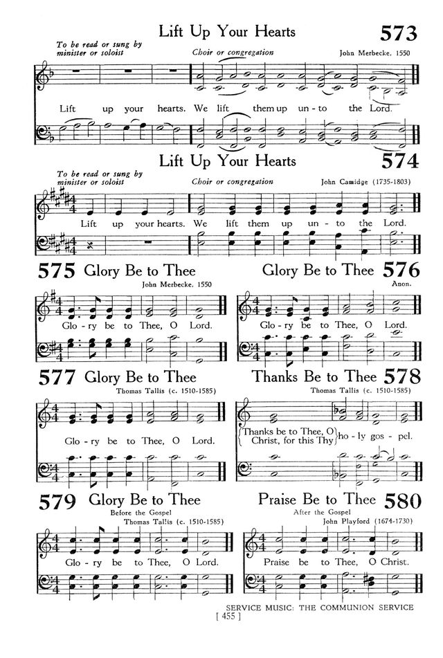 The Hymnbook 574. Lift up your hearts