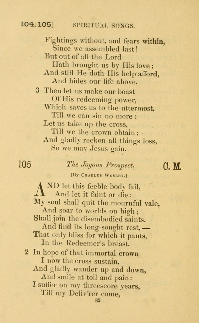 Hymns for all Christians 104. And are we yet alive!