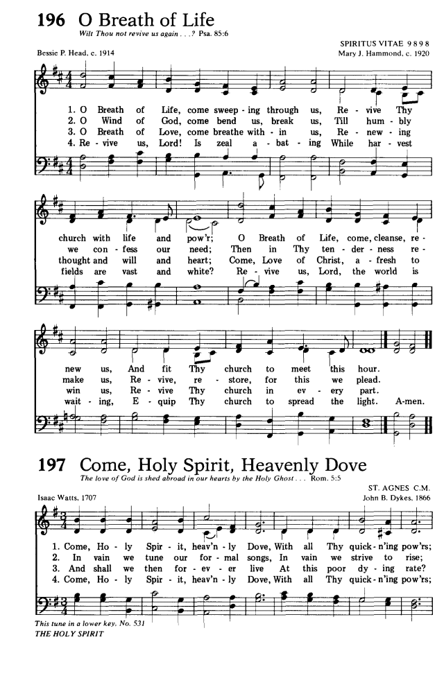 Hymns for the Living Church page 174