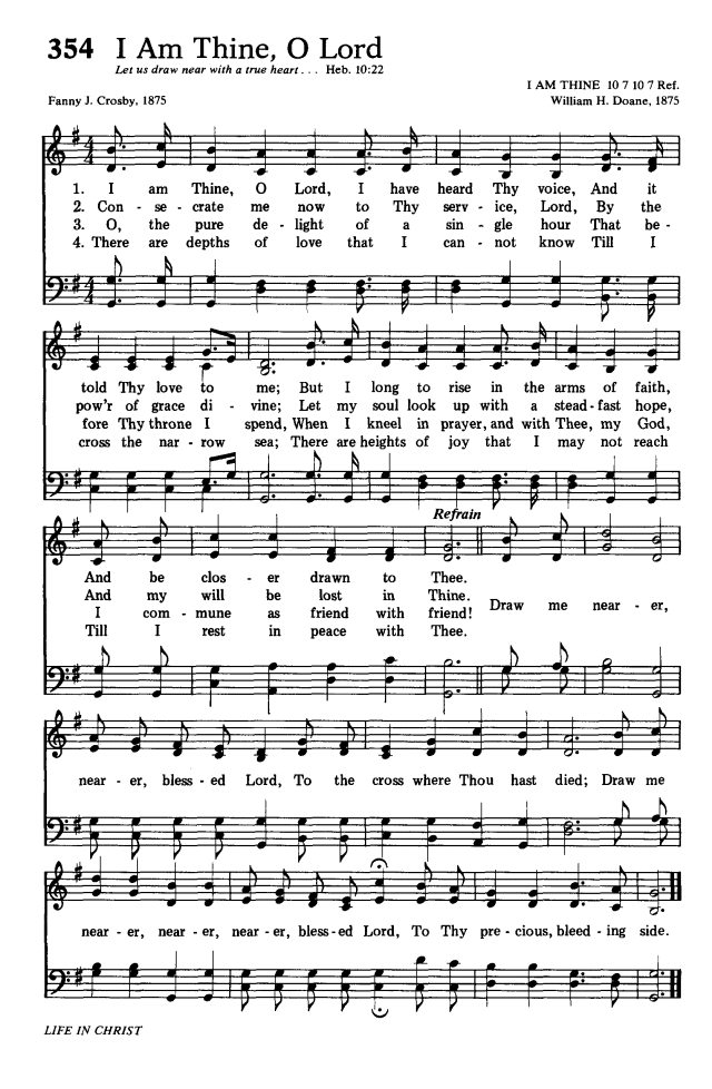 Hymns for the Living Church page 312