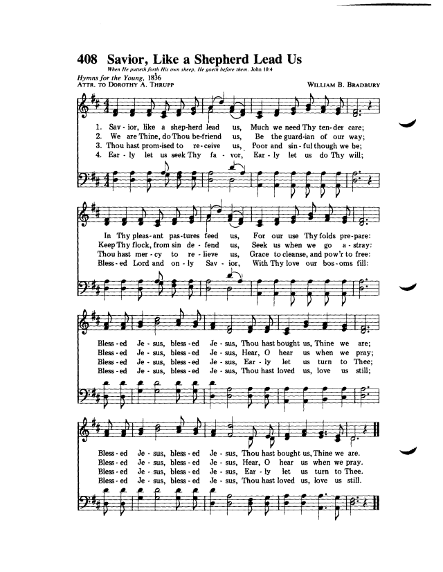 Hymns of Faith page 418