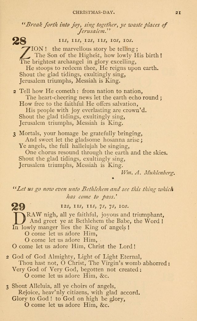 Draw nigh, all ye faithful, joyous and triumphant