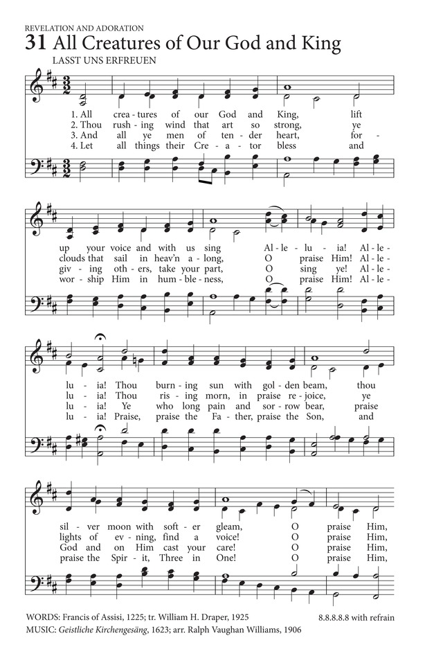 All Creatures of our God and King